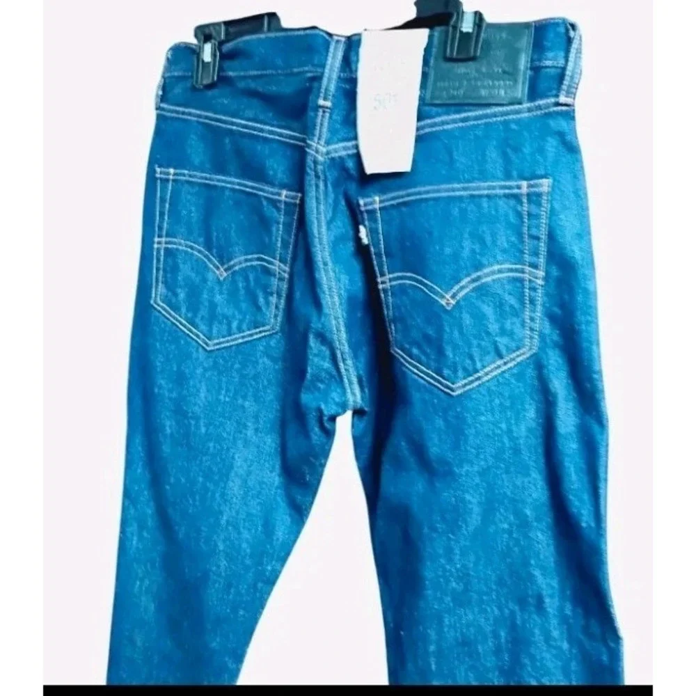 501 Levi's Men's Dark Blue Straight-Leg Jeans 31×34 NWT